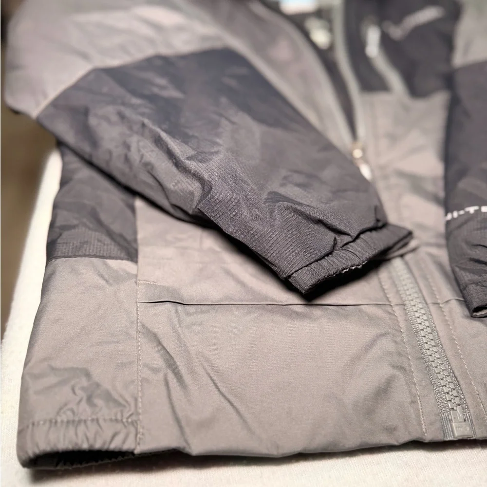 Columbia Kids Two-Tone Gray Raincoat